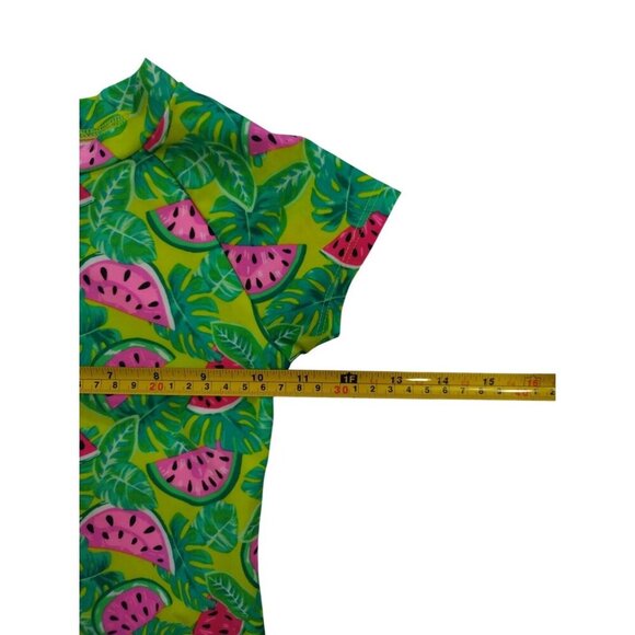 Girls Watermelon Print One-Piece Swimsuit With Zipper Closure, Size S (6/7) NWT. - Picture 5 of 6
